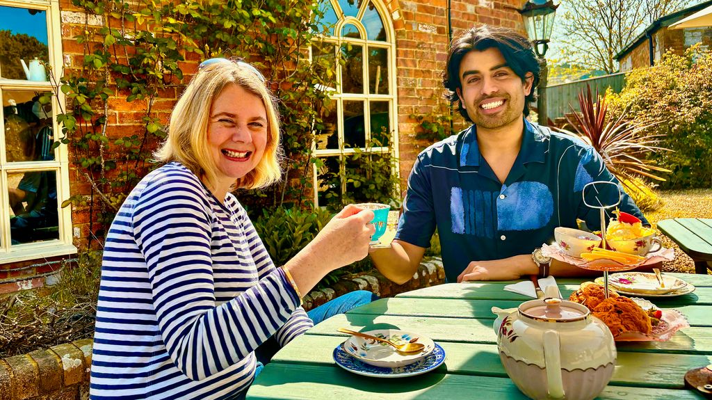 Catherine Southon, Ishy Khan on Antiques Road Trip 