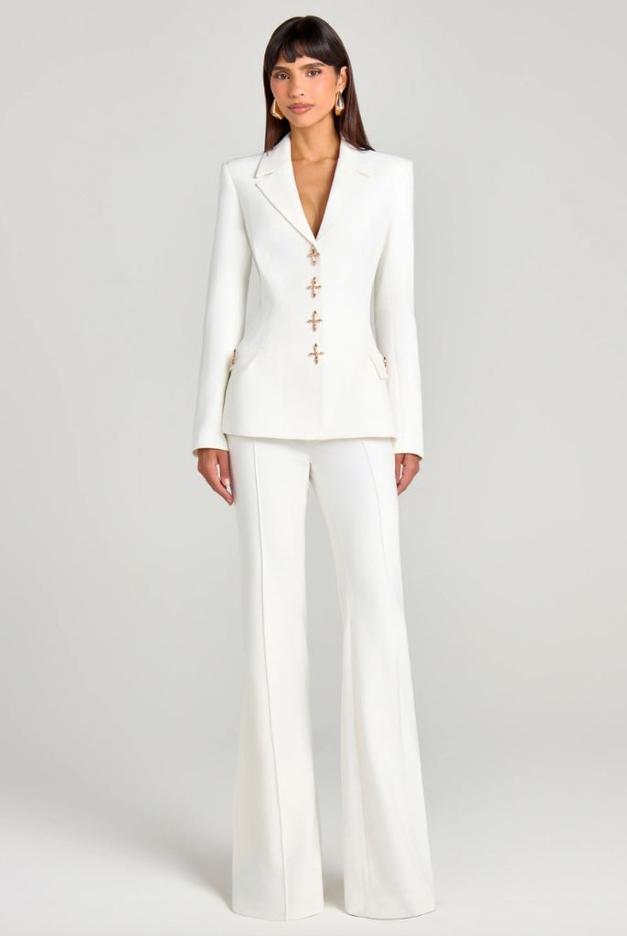 Nadine Merabi 'Nicola' Suit In White