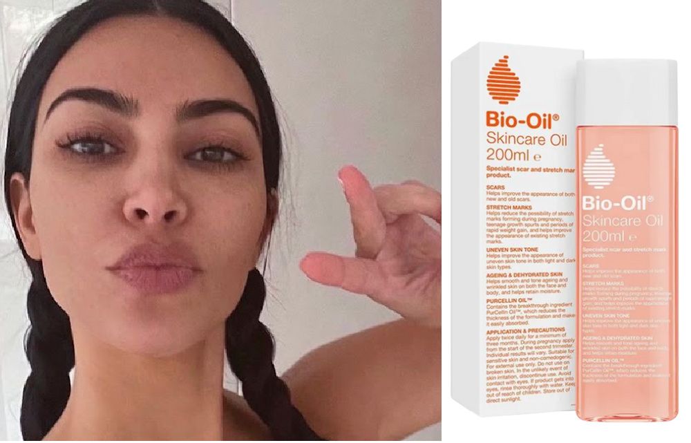 kim kardashian is a celebrity fan of bio oil 