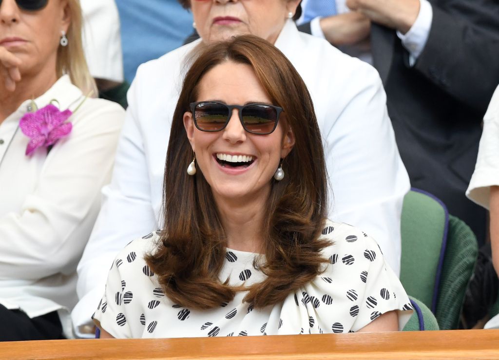 Princess Kate at Wimbledon in 2018
