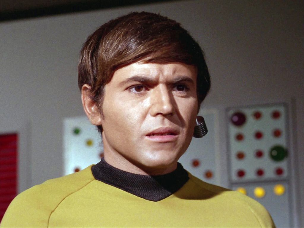 Walter Koenig en tant que Pavel Chekov dans l'épisode de Star Trek, "Spock's Brain ''