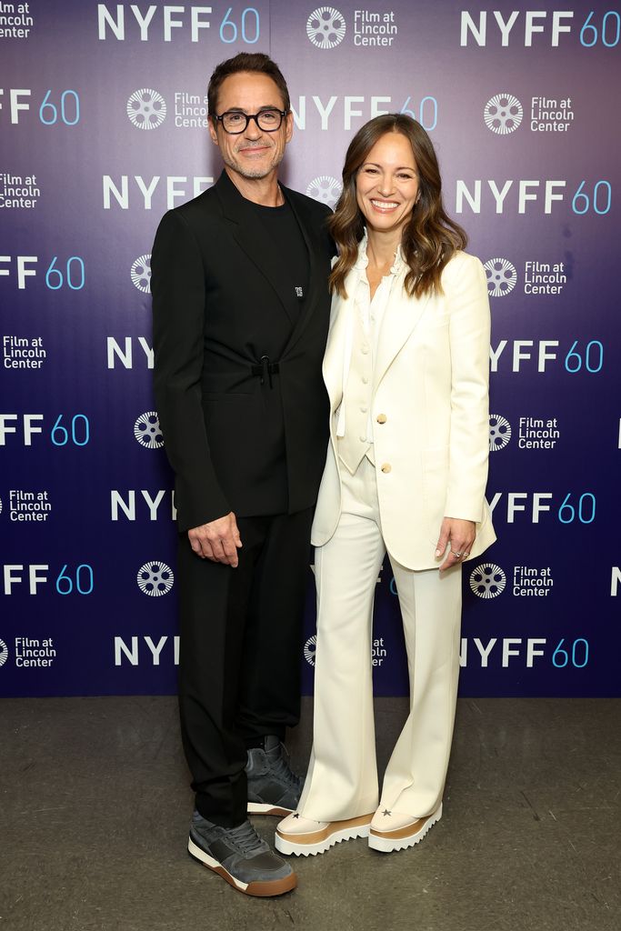 Robert Downey Jr. and Susan Downey at the New York Film Festival