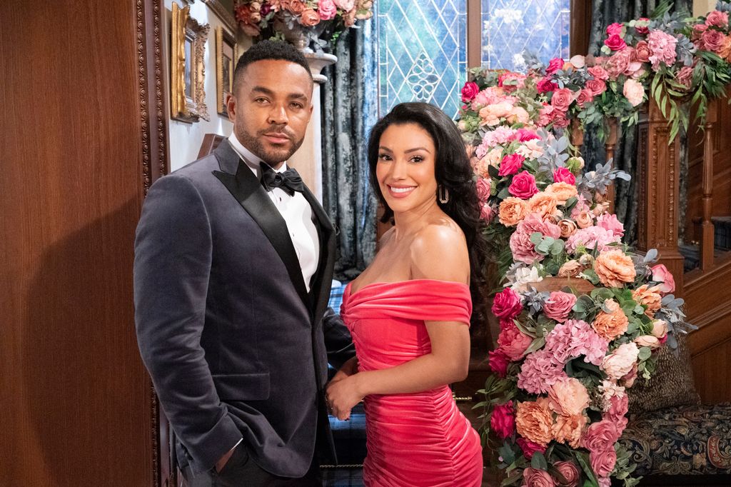  Sean Dominic and Zuleyka Silver in The Young and The Restless
