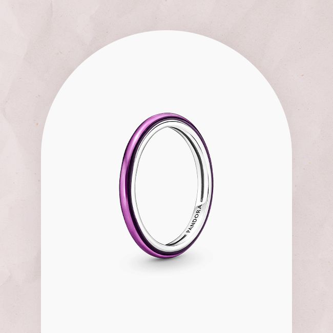 pandora purple ring