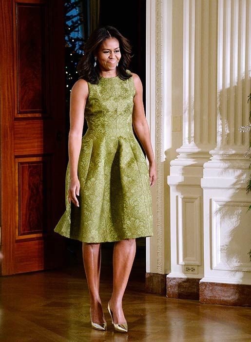Michelle Obama green