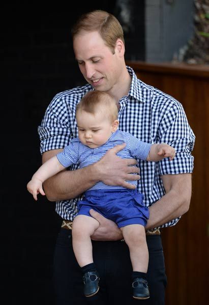 Prince William and Prince George royal tour zoo