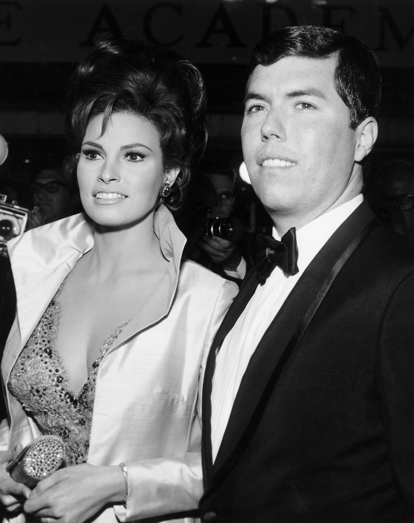 L'actrice Rachel Welch et son mari Patrick Curtis.