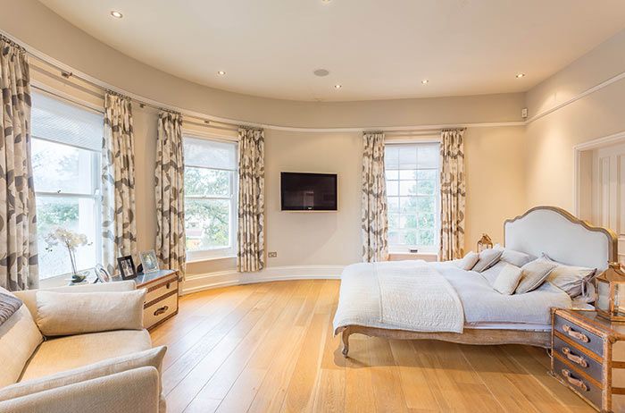 Zara Tindall's bedroom at Gatcombe Park