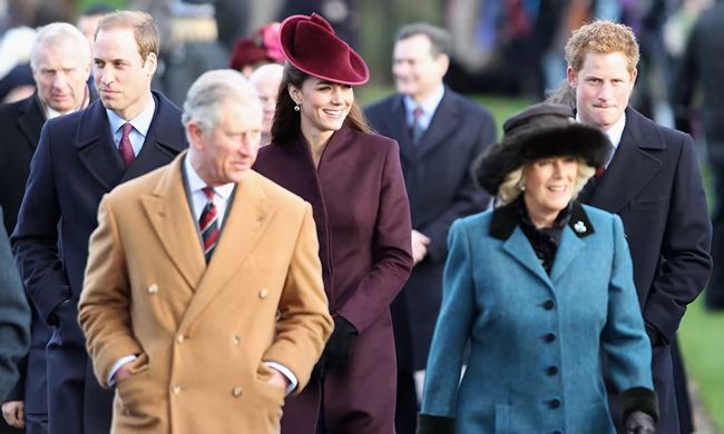 Kate Middleton joins the royals for Christmas in 2011