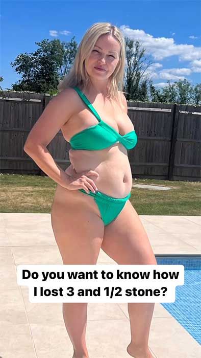 ola jordan green bikini