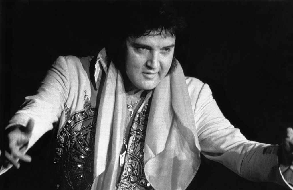 Elvis Presley, 42, died in 1977 in Memphis, Tennessee