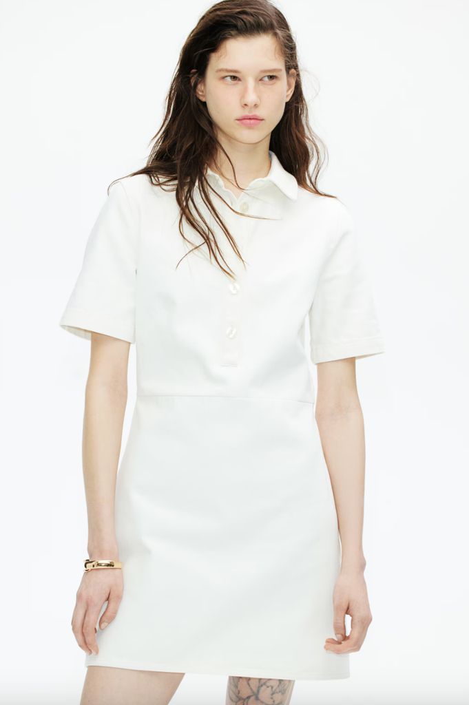 H&M White Desim