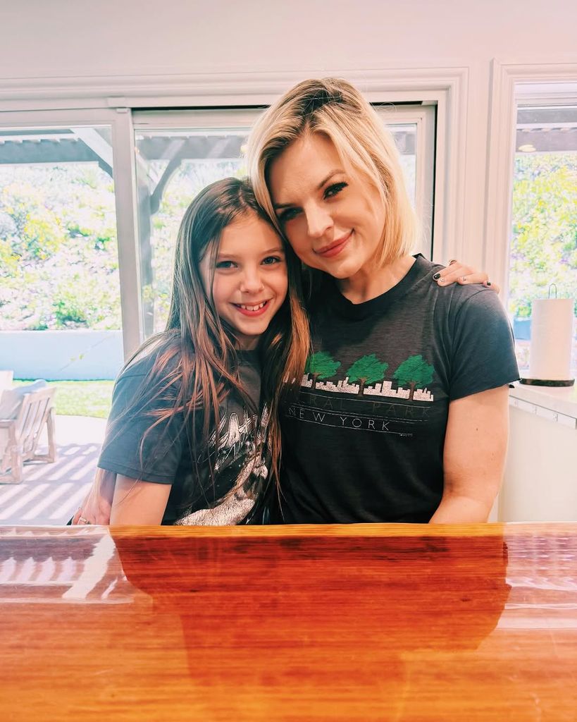 Kirsten Storms and her daughter, Harper