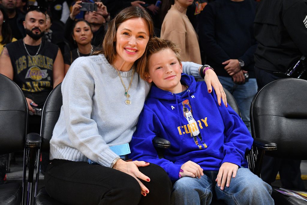 Jennifer Garner and her son Samuel Garner Affleck 