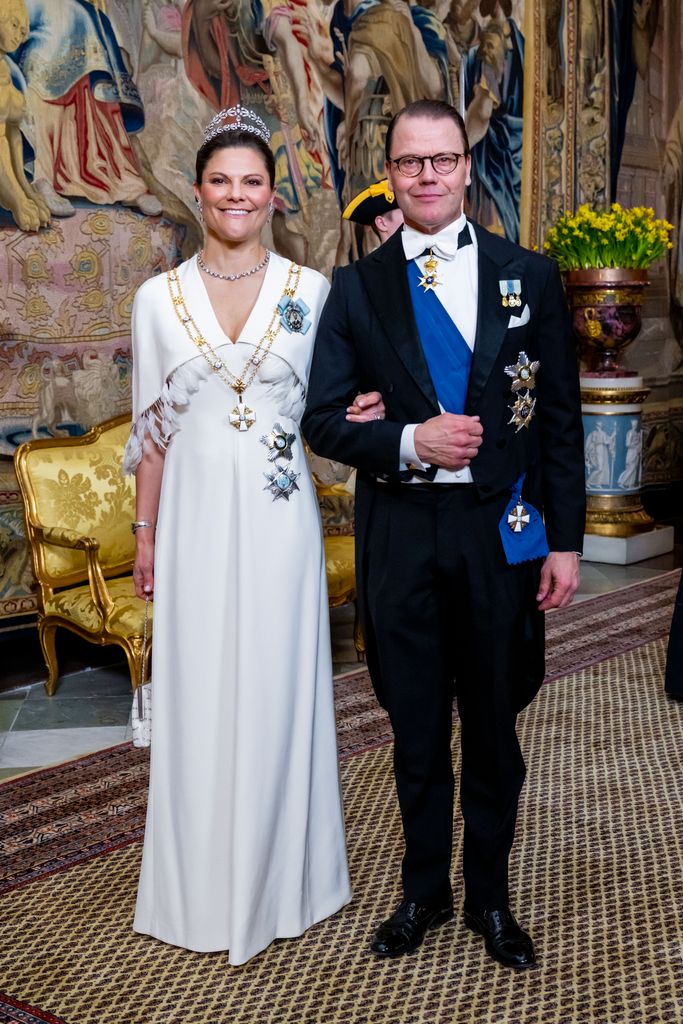 Crown Princess Victoria and Prince Daniel at Finland state banquet