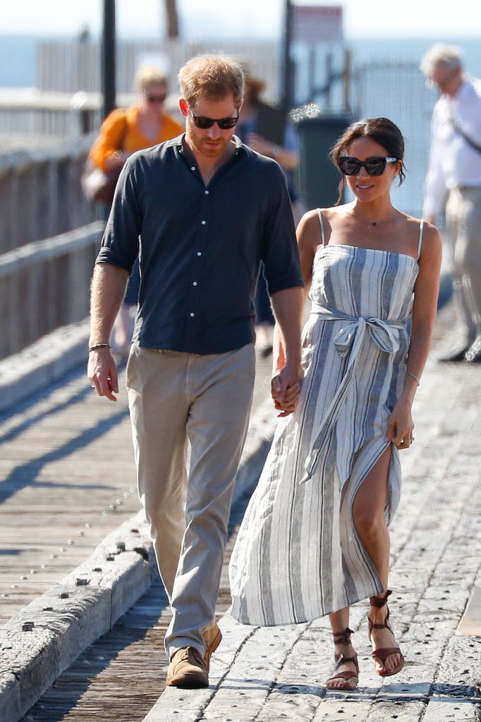Meghan Markle turned this Reformation dress into a bestseller when she was spotted at Kingfisher Bay Resort on Fraser Island