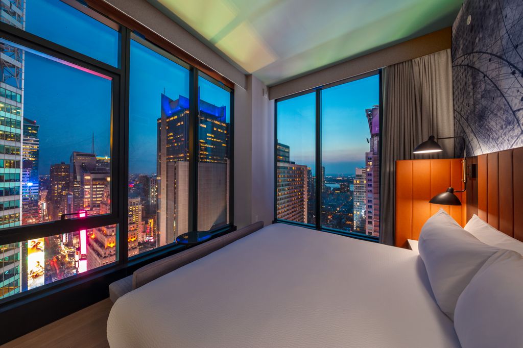 Double room at the Tempo by Hilton New York Times Square