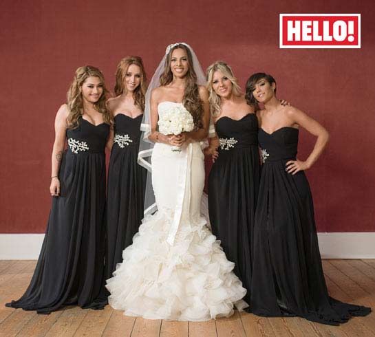 Rochelle Humes wedding bridesmaids