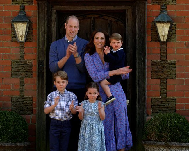 kate middleton with her kids