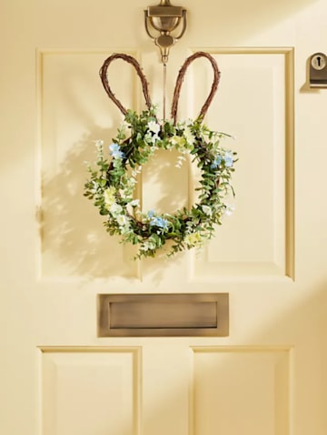  john lewis bunny wreath