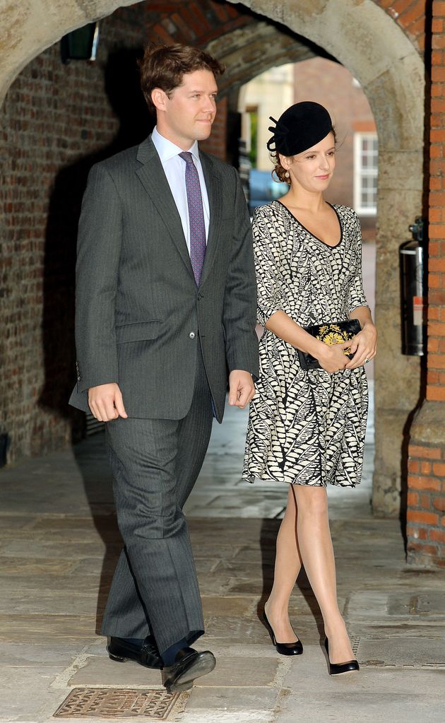 Emilia Jardine-Paterson attends Prince George's christening