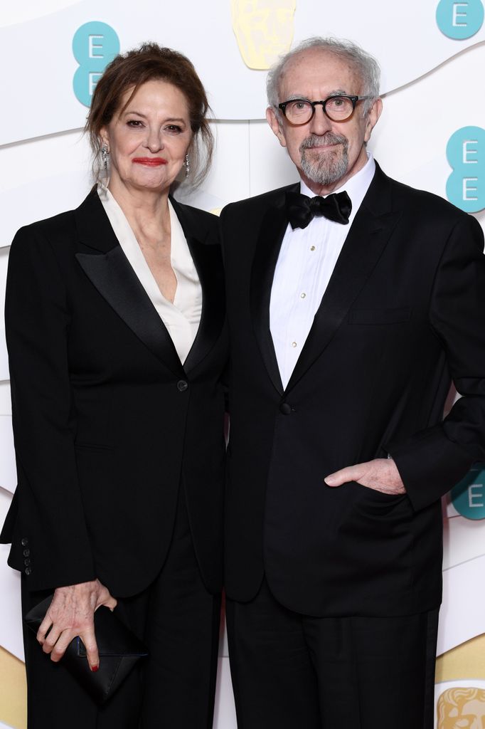 Kate Fahy and Jonathan Pryce at the 73rd British Academy Film Awards, Arrivals, Royal Albert Hall, London, UK - 02 Feb 2020