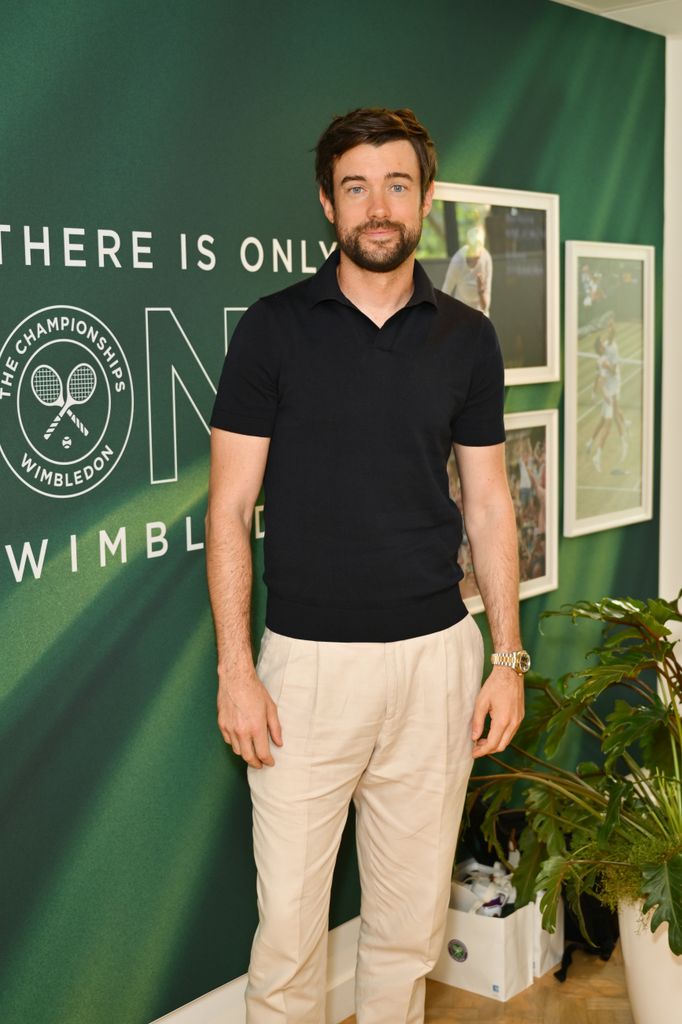 Jack Whitehall in the AELTC's Parkside Suite in No.1 Court at The Championships 2025