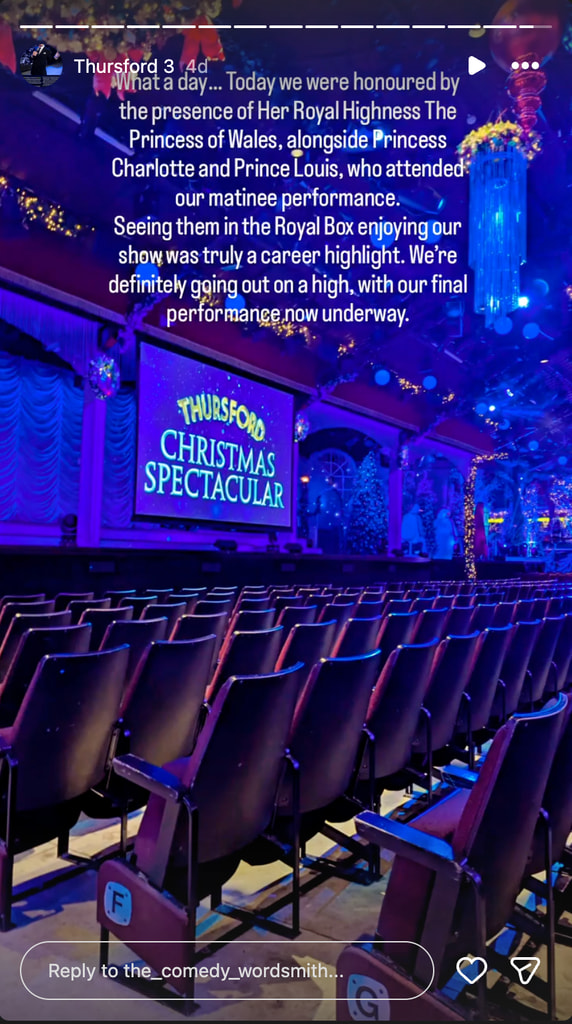 Comedian Lloyd Hollett shared the special royal outing news on Instagram