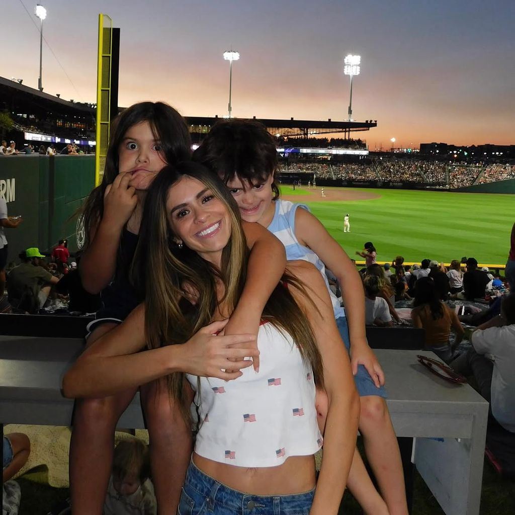 Taylor often posts her children online