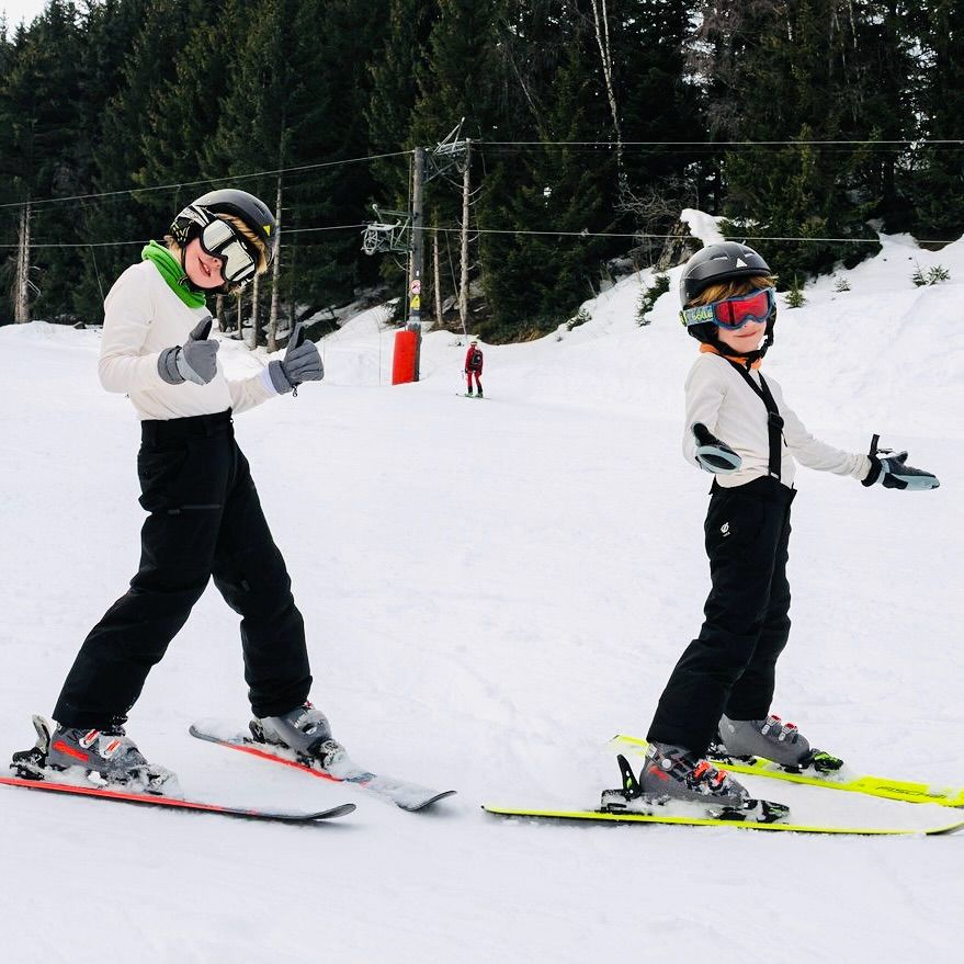 Cat Deeley’s rarely-seen sons twin in Zara ski jackets and strawberry blonde hair