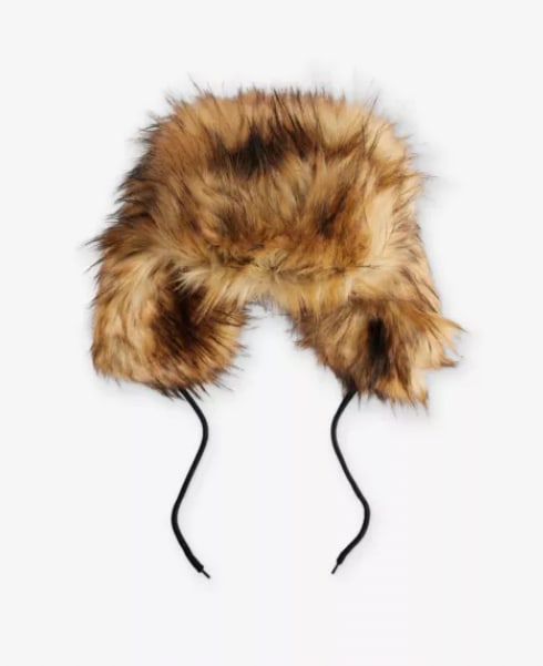 Faux-Fur Trapper Hat

