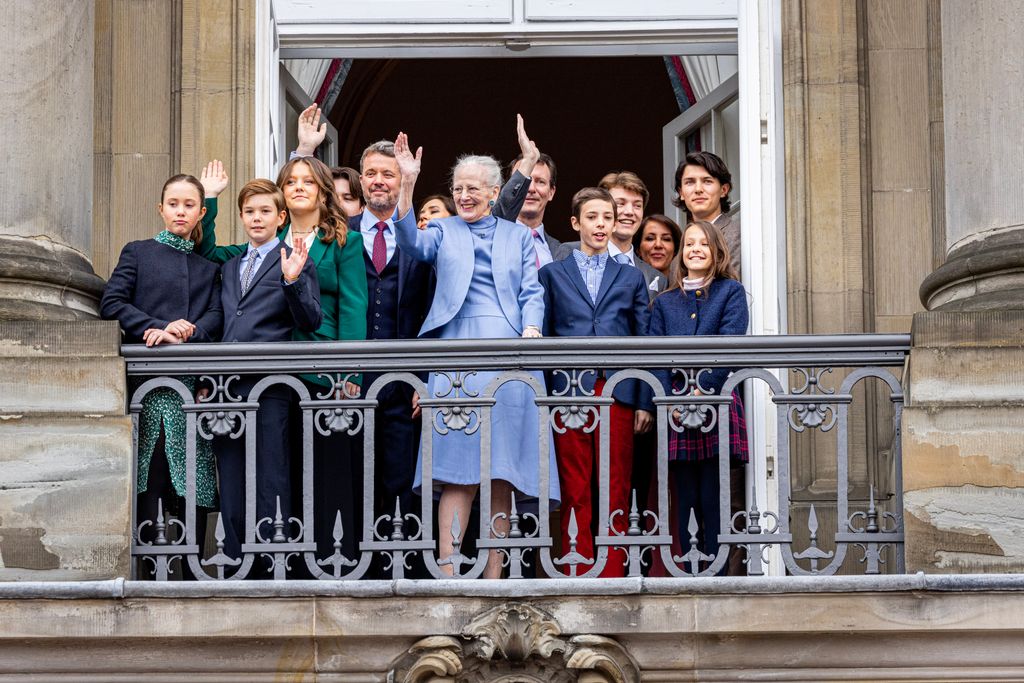 Queen Margrethe joined by her whole family for 83rd birthday celebrations