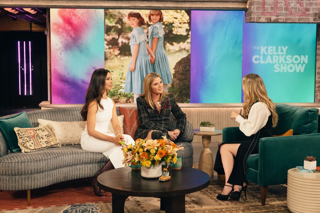 Barbara Bush, Jenna Bush Hager, Kelly Clarkson on The Kelly Clarkson Show November 6, 2023