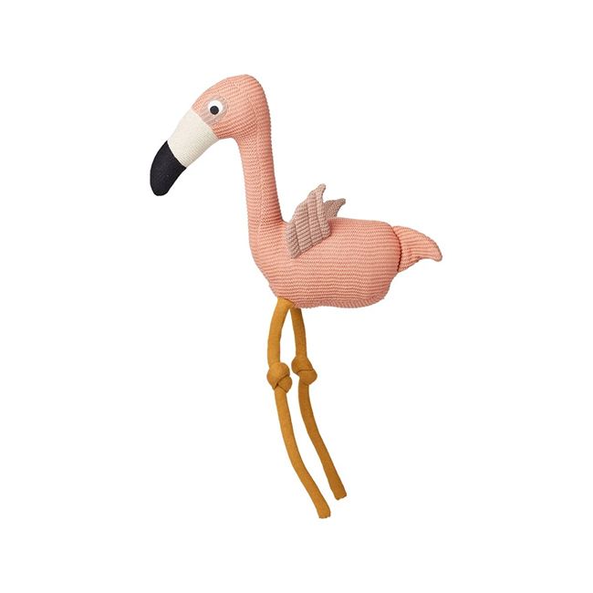 Scandiborn flamingo toy