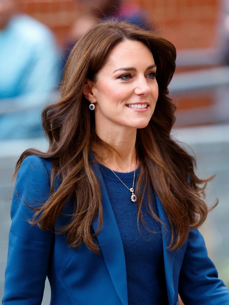Kate in blue suit