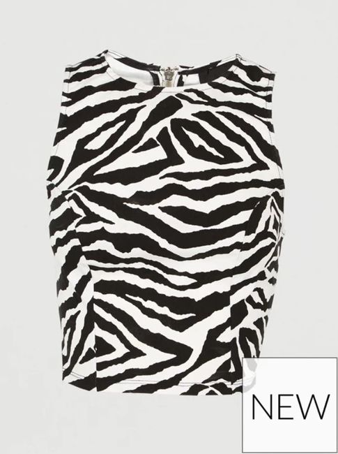 zebra blouse