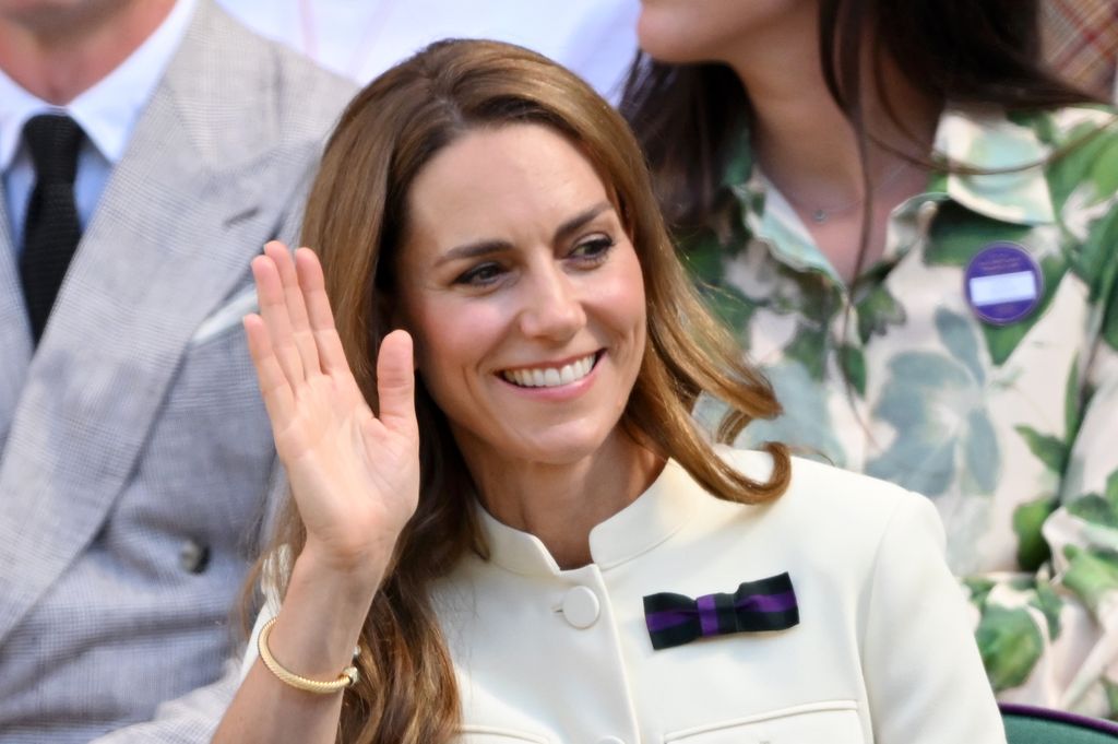 Catherine, Princess of Wales attends day thirteen of the Wimbledon Tennis Championships