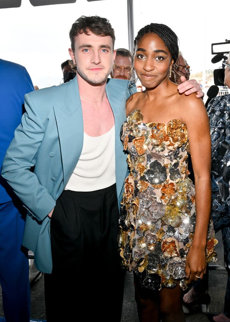 Paul Mescal and Ayo Edebiri at the 2023 Film Independent Spirit Awards held on March 4, 2023 in Santa Monica, California. (Photo by Michael Buckner/Variety via Getty Images)