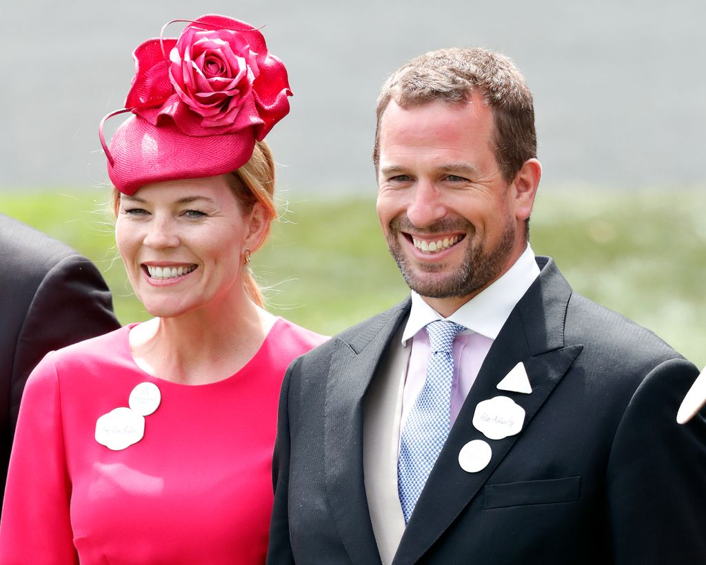 Peter and Autumn Phillips at Royal Ascot 2018