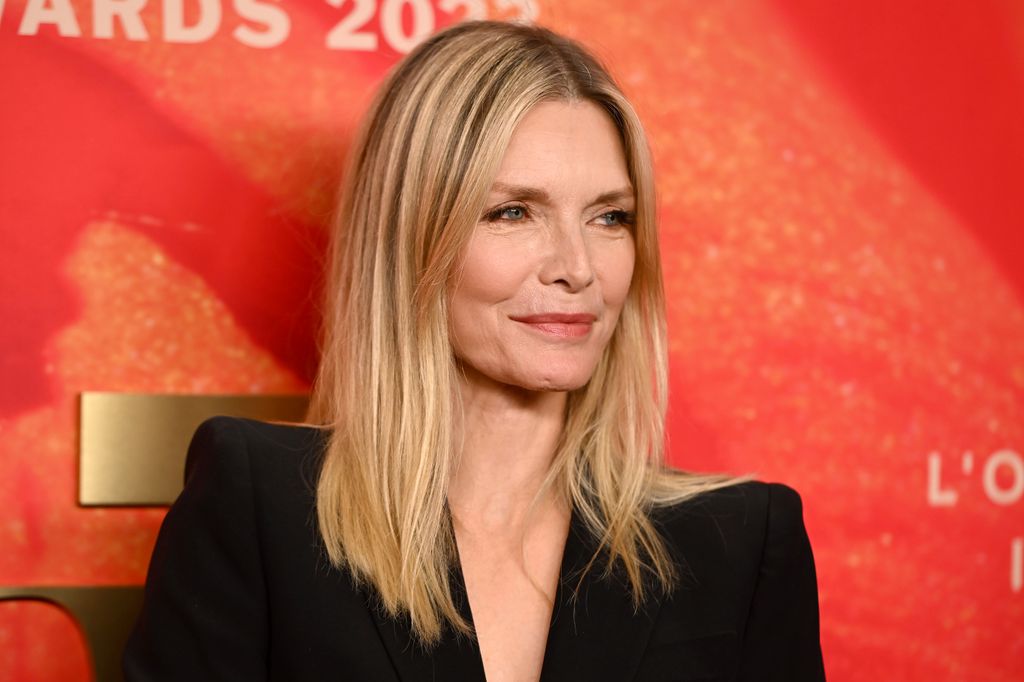 Michelle Pfeiffer attends the 2023 Fragrance Foundation Awards