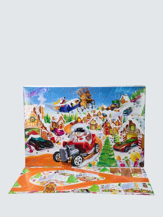 Hot Wheels advent calendar