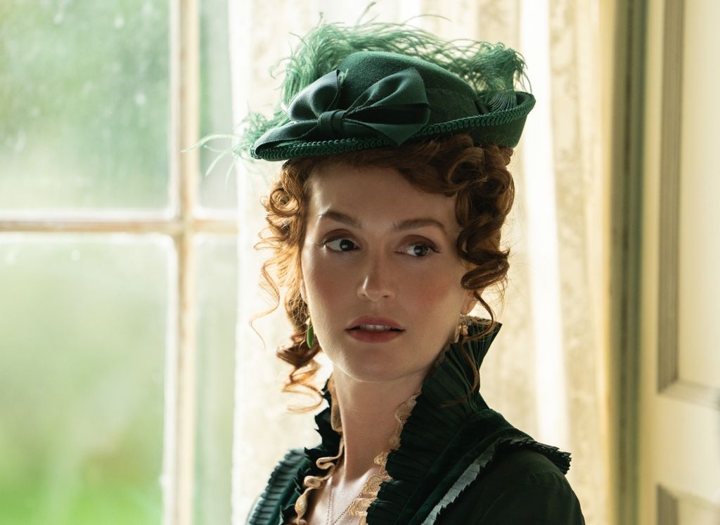 Leighton Meester as Nell in the Bucaneers season 2