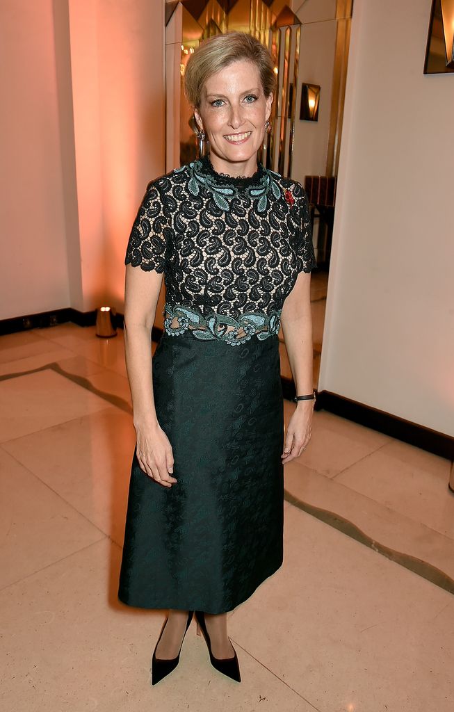 The Duchess of Edinburgh wearing her Mary Katrantzou dress in 2015