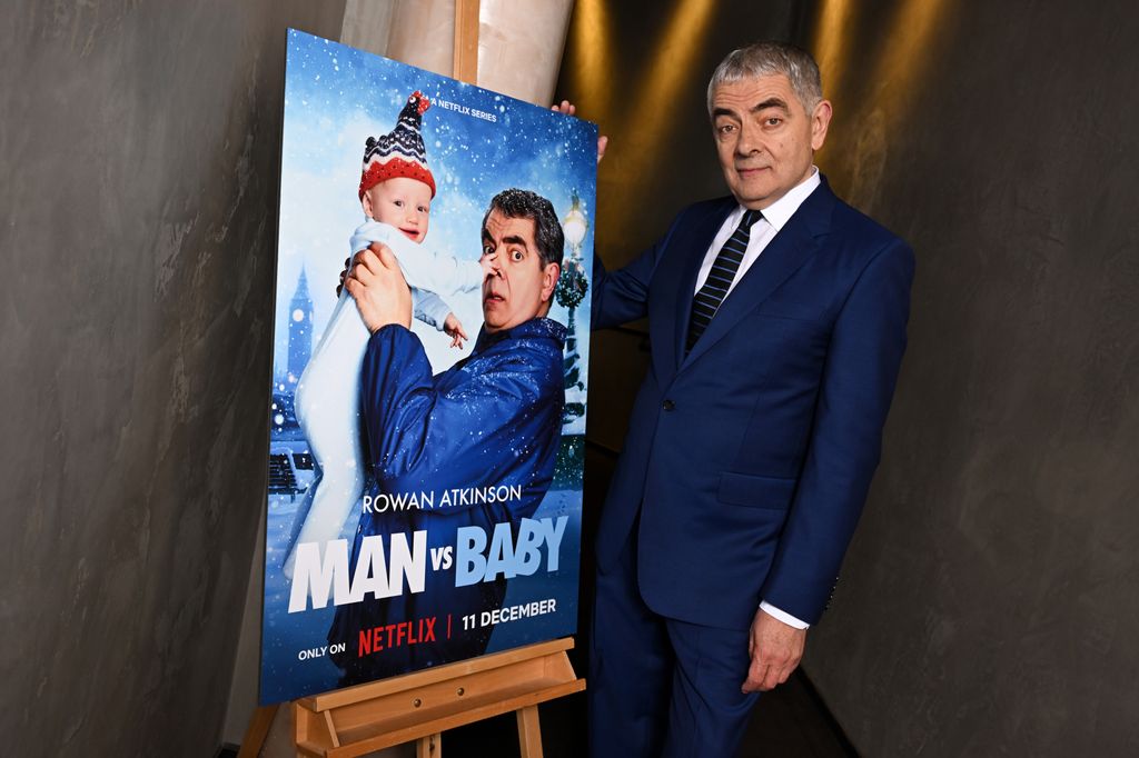 Rowan Atkinson at the special screening for Netflix Series Man Vs Baby at Curzon Bloomsbury on December 09, 2025