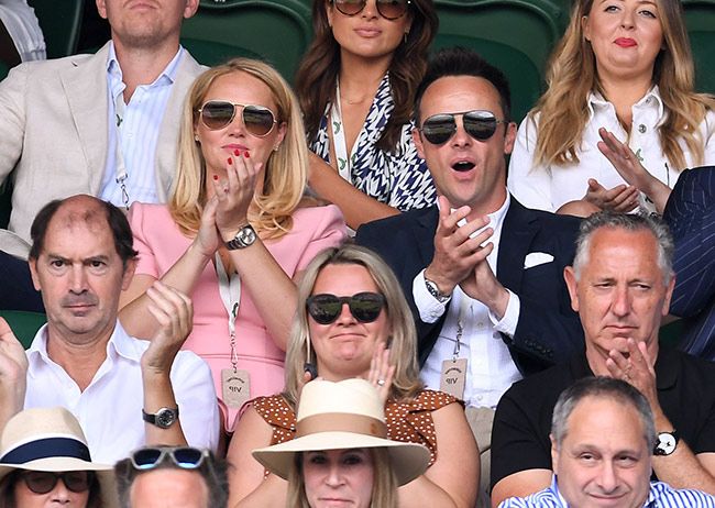 anne marie corbett and ant mcpartlin wimbledon