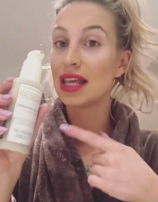ferne mccan sunday riley baby cleanser snapchat