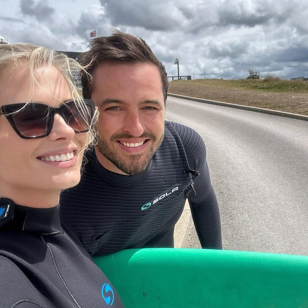 In another snap, Amelia smiled alongside her husband, Greg Mallett, while holding a green surfboard. The pair married in 2023 after being in a relationship for 11 years before that.
"It was genuinely the best day of our lives. It was better than I ever imagined," Amelia, 30, the niece of Diana, Princess of Wales, told HELLO! of their spectacular day, which took place on 21 March on a mountain top in the winelands of South Africa’s Western Cape, at Quoin Rock Manor House.