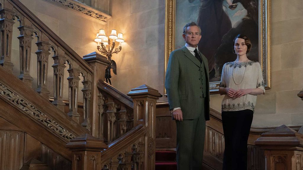 Hugh Bonneville, Michelle Dockery in Downton Abbey