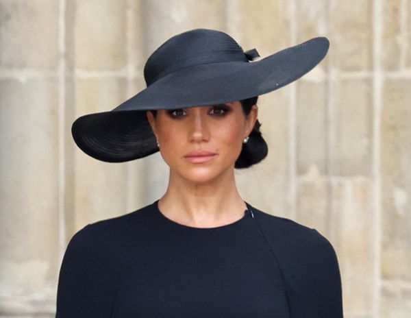 meghan markle hat queens funeral