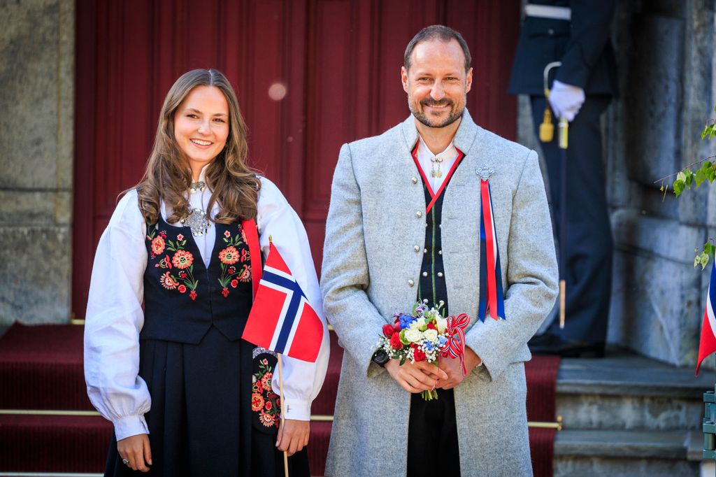 Princess Ingrid Alexandra also wore traditional dress 